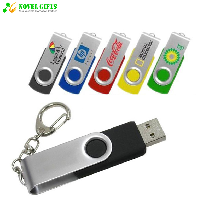 OEM Pharmaceutical Promotion Gifts Popular Rotate USB Flash Drive Disk  